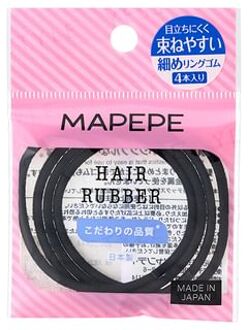 Hair Gum (Black) 4 pcs