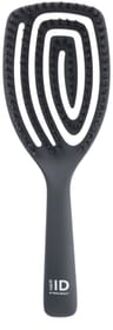 HAIR ID Mixed Bristles Spiral Brush Black