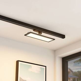 Hairis LED paneel, 30 cm, zwart, 3000 K zwart (RAL 9011)