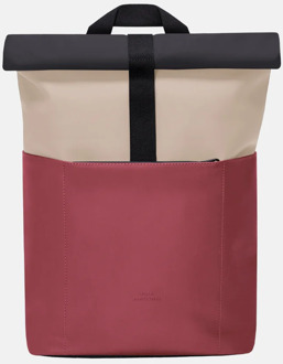 Hajo Lotus Infinity rugzak mini glacier sand - burgundy Donker rood