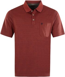 Hajo Poloshirt - maat Donkerrood