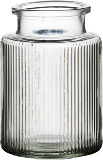 Hakbijl glass Bloemenvaas Yara - transparant - glas - D11 x H16 - decoratie