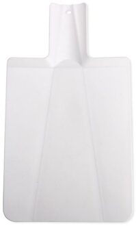 Hakblokken antislip Snijplank Plastic Opvouwbare Snijplank Draagbare Keuken Board Flexibele Camping Koken Mat wit