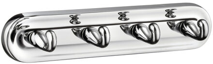 Hakenrek Smedbo Villa 23 x 4.4 x 4.4 cm Chroom