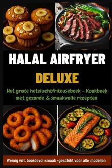Halal Airfryer Deluxe: Het grote heteluchtfriteuseboek - Kookboek met gezonde & smaakvolle recepten -  Yasmin Rahimi (ISBN: 9789403801926)