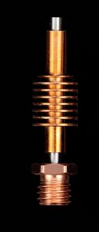 Haldis 3D Rode Hagedis Aluminium En Koper End V1 Universele Standaard Flow High Flow Pijp 3D Printer Accessoires 3stk / standaard- Flow