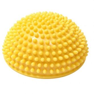 Half-Ball Spier Voet Body Oefening Stress Release Fitness Yoga Massage Bal Fitness Apparatuur geel