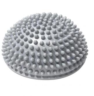 Half-Ball Spier Voet Body Oefening Stress Release Fitness Yoga Massage Bal Fitness Apparatuur grijs