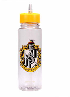 Half Moon bay Harry Potter Drinkfles - Hufflepuff Crest Water Bottle - 700ml - Oranje