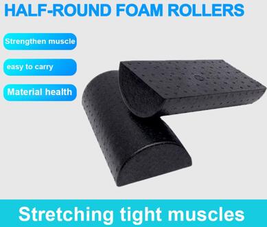 Half Ronde Epp Foam Roller Voor Yoga Pilates Fitness Apparatuur Balance Pad Yoga Blokken Met Massage Floating Point 30Cm