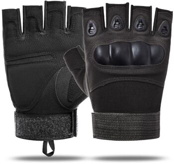 Half Vinger Outdoor Sport Handschoenen Voor Mannen Vrouwen Motorrijden Handschoenen Antislip Schokbestendig Handschoenen Unisex Anti Slip Handschoenen M / 01