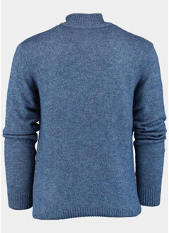 Half zip 1111/40430 indigo Blauw - XXL