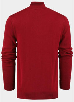 Half zip art-302/8063-darkred Rood - XL