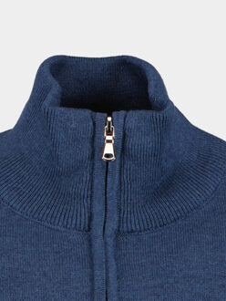 Half zip art-302/8160-indigo Blauw - XL