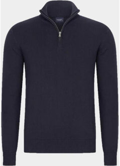 Half zip art-302/8189-navy Blauw - L