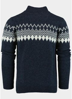 Half zip avery pull halfzip mmz25305av90/290 navy Blauw - L