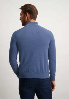 Half Zip Blauw - 3XL