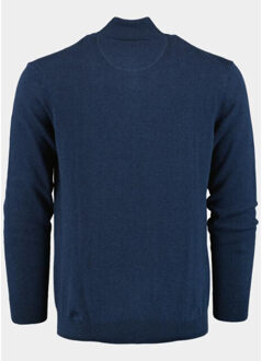 Half zip half zip 100% katoen 8400cct/695 Blauw - XL