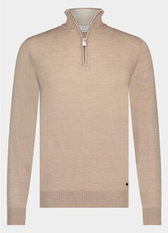 Half zip lux pull halfzip merino bwa00005lu15/2500 Beige - XL