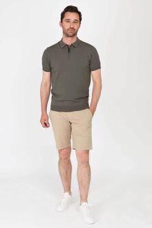 Half Zip Polo Groen - M,XXL