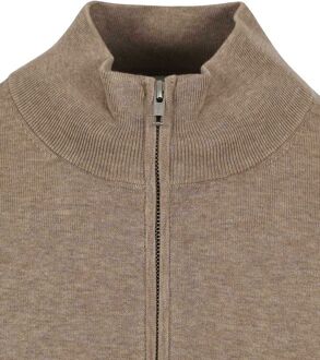 Half Zip Pullover Luxury Beige - XL,XXL