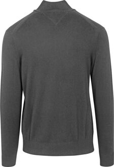 Half Zip Trui Antraciet Grijs - M,XL