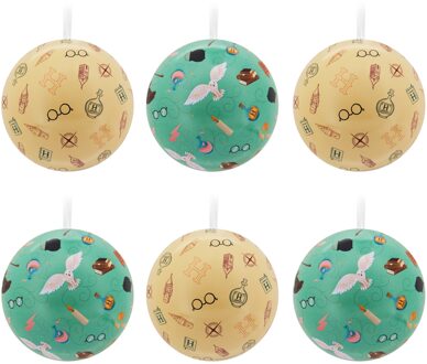 Hallmark Harry Potter Tin Ball Christmas Ornaments, Pack of 12