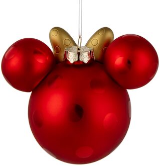 Hallmark Minnie Mouse Ears Icon Glass Ornament