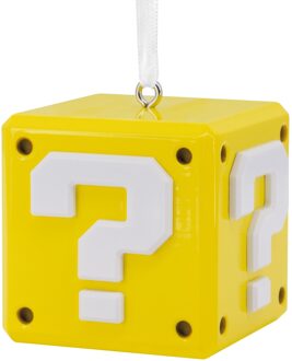 Hallmark Premium Collectable Super Mario - Question Mark ? Block Ornament