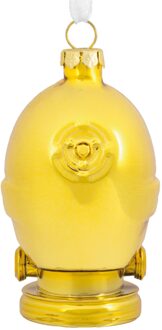 Hallmark Star Wars Glass Ornament - C-3PO Gold Head