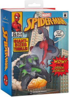 Hallmark Storied Moments Marvel Ornaments - Set of 2 - Spider-Man & Green Goblin