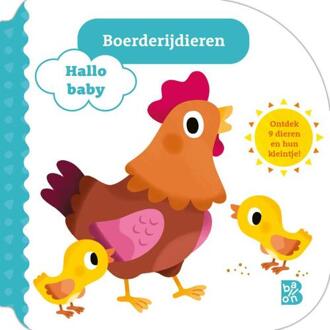 Hallo baby: Boerderijdieren -   (ISBN: 9789403235783)