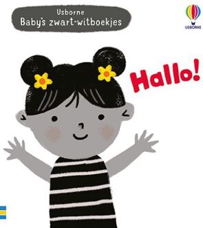 Hallo! - Usborne Baby's Zwart-Witboekjes