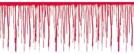 Halloween bloed wanddecoratie 610 x 30 cm