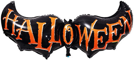 Halloween Clover Ballon Bat Stand Kolom Decoratie vijfpuntige Ster Aluminium Film Ballon Halloween Party Locaties Decoratieve