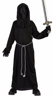 Halloween Dark Lord verkleed kostuum - zwart - 3 delig - voor kinderen