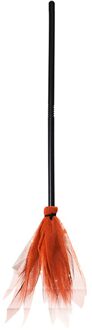 Halloween Decoratie Heks Vliegende Bezemsteel Party Dance Kostuum Props Jurk Up Bezem Ornament Halloween Carnaval Levert #50