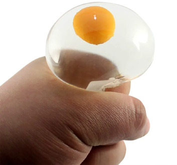 Halloween Egg Kids Toys Autism Squeeze Squishies Balls Stress Relief Toy Antistress Prank Props Water Grape Ball Kids Gift