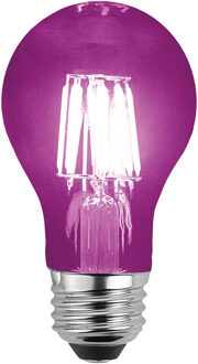 Halloween feestverlichting lamp gekleurd - paars - 5W - E27 fitting - griezelige decoratie