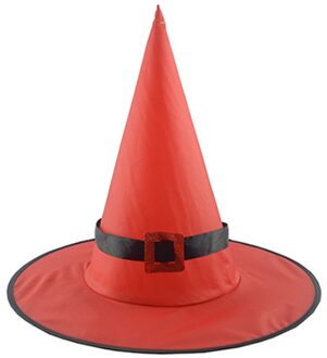 Halloween Glowing Heks Hoed Ornamenten Dance Party Hoed Tovenaar Hoed Kerstmuts groen