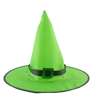 Halloween Glowing Heks Hoed Ornamenten Dance Party Hoed Tovenaar Hoed Kerstmuts pruim