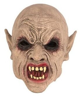 Halloween goblin masker van latex Beige