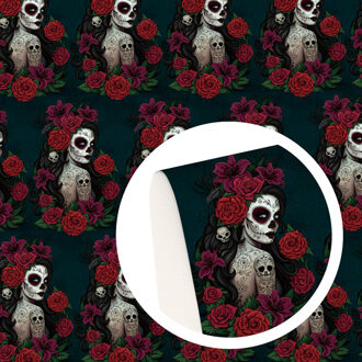 Halloween Horror Schedel Serie 20*33Cm Faux Synthetisch Leer Lakens Voor Hair Bows Oorbellen Home Decor Diy ambachten Vinyl 1132988001