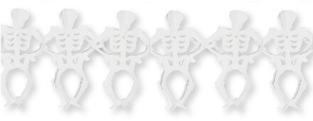 Halloween/Horror thema skeletten feestslinger 3 meter van papier