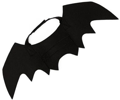 Halloween Kat Vleermuis Vleugels Kraag Harnas Decor Puppy Pet Kat Zwarte Vleermuis Jurk Up Funny Wing Cat Kleding Accessoires Kerst
