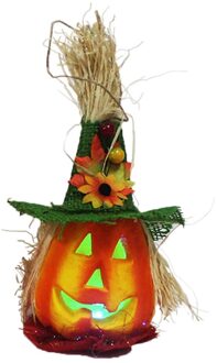 Halloween Led Opknoping Nachtlampje Holle Pompoen Lantaarn Lamp Met Hoed Led Lamp Lantaarn Party Halloween Bar Home Decor 02
