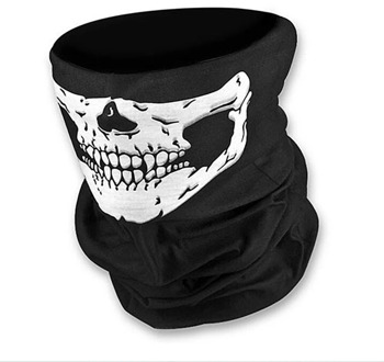 Halloween Masks Festival Skull Masks Skeleton Outdoor Motorcycle Bicycle Neck Warmer Ghost Baby Scarf Collars O Ring Neckerchief