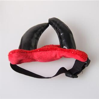 Halloween Ox Horn Cap voor Kat Vampire Duivel Hoorn Hoed Kleine Honden Huisdier Cosplay Hoofddeksels Teddy Schotse Fold Katten Accessoires
