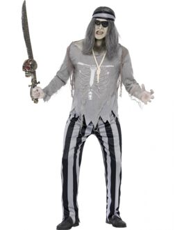 Halloween Piraten spook kostuum voor heren 52-54 (l)