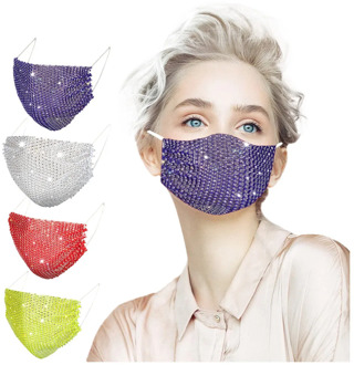 Halloween sexy heavy metal chain accessories mask decoration face accessories cover face jewelry for womens wedding nightclub